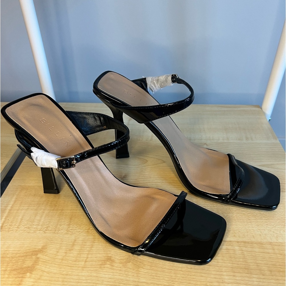 Billini Wilkie black heels, size 9. New, never worn. Price firm.
